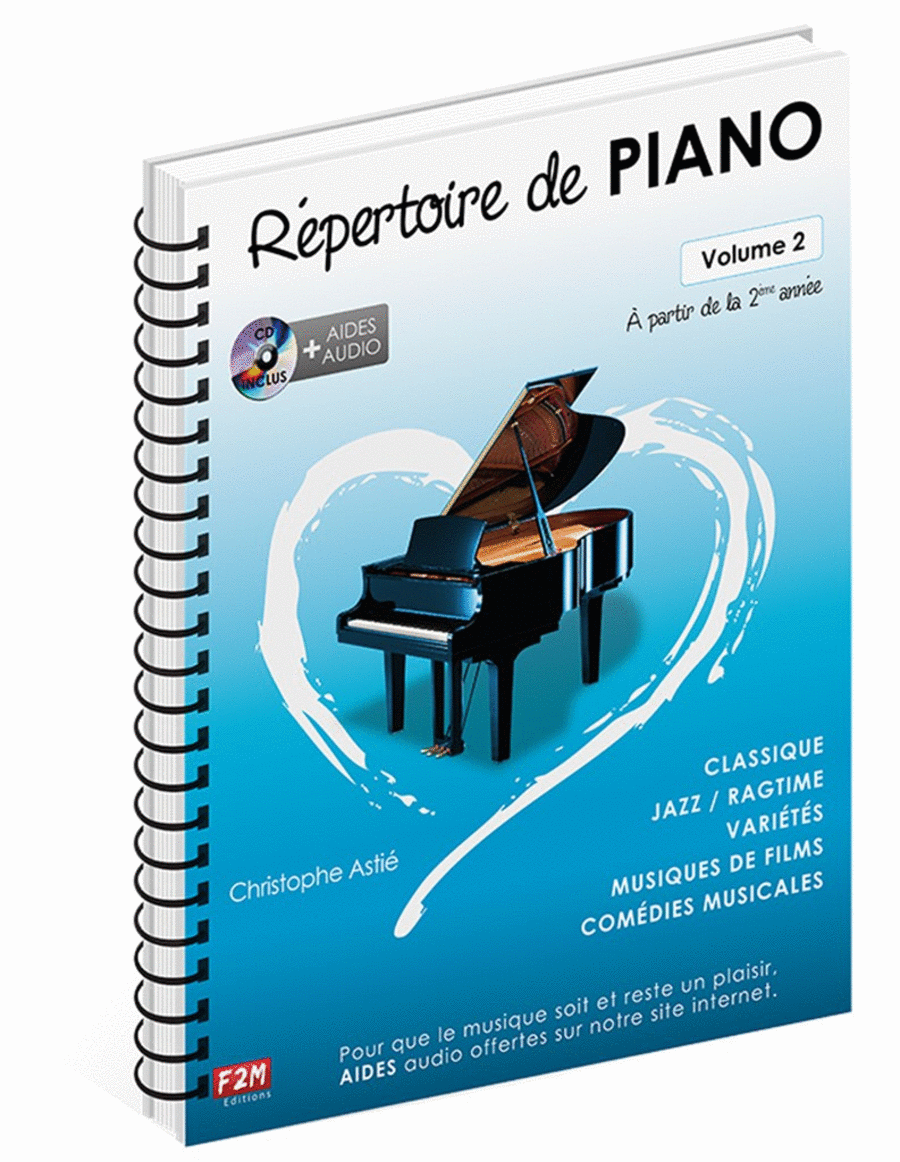 Répertoire de Piano... Vol 2 Piano Solo scores gallery preview page 1