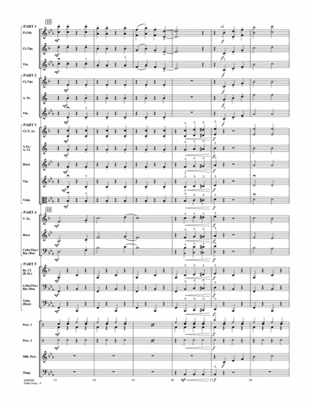 Polka Party - Conductor Score (Full Score)