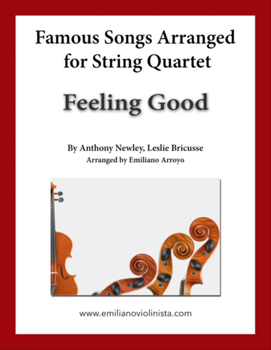 Feeling Good String Quartet scores gallery preview page 1