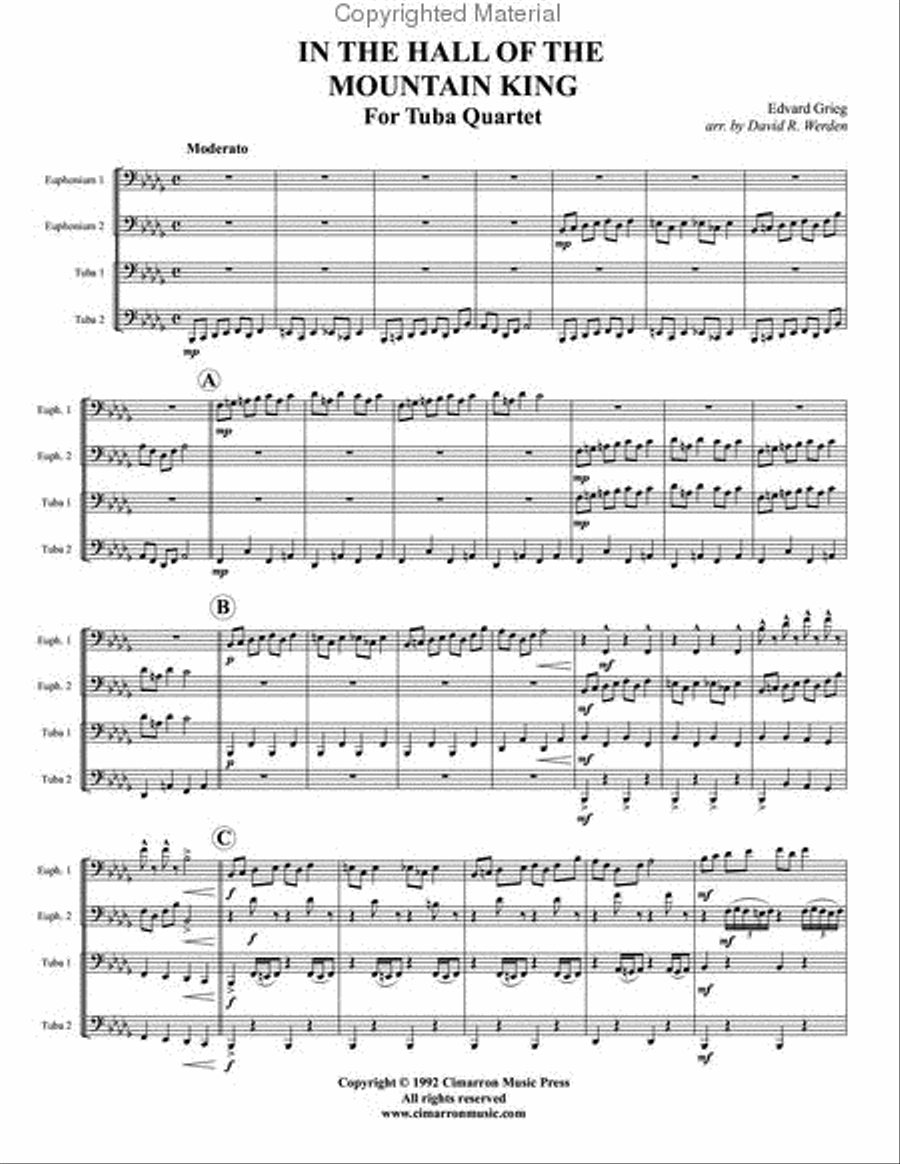 In the Hall of the Mountain King EETT scores gallery preview page 2
