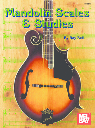 Book cover for Mandolin Scales & Studies