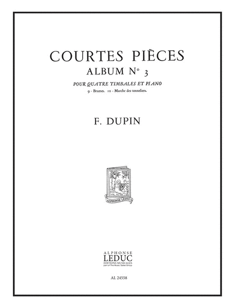 Courtes Pieces Vol.3 (percussion(s) & Piano)