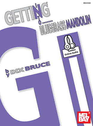 Book cover for Getting into Bluegrass Mandolin