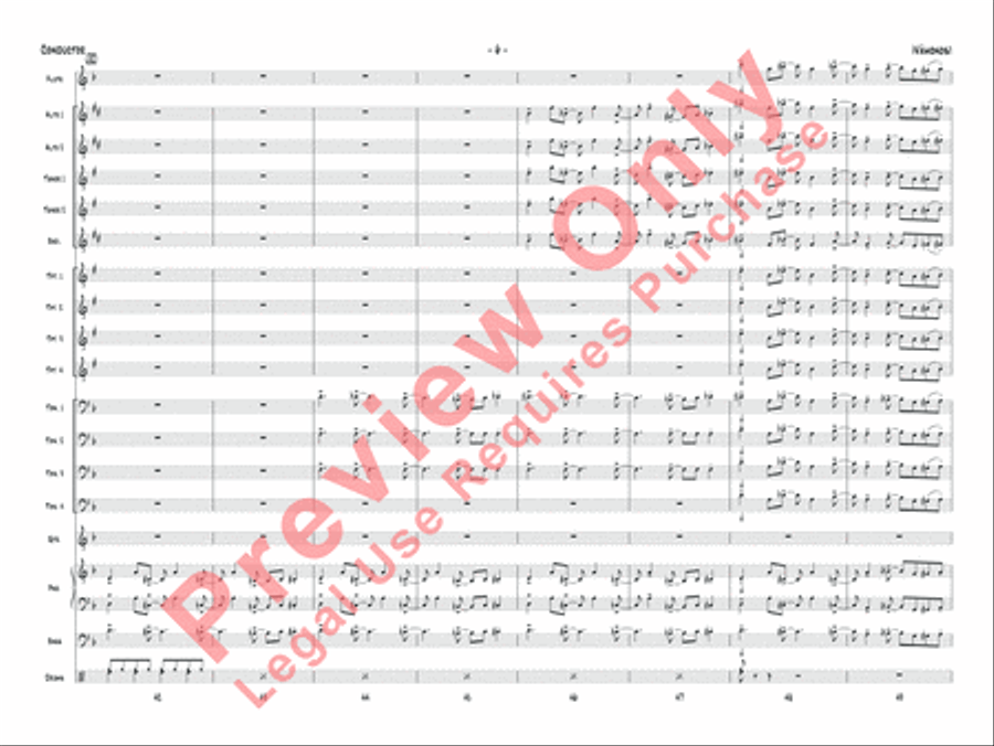 ¡Vámonos! ¡Vámonos! Jazz Ensemble scores gallery preview page 7