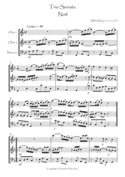 Trio Sonata No.8 image number null