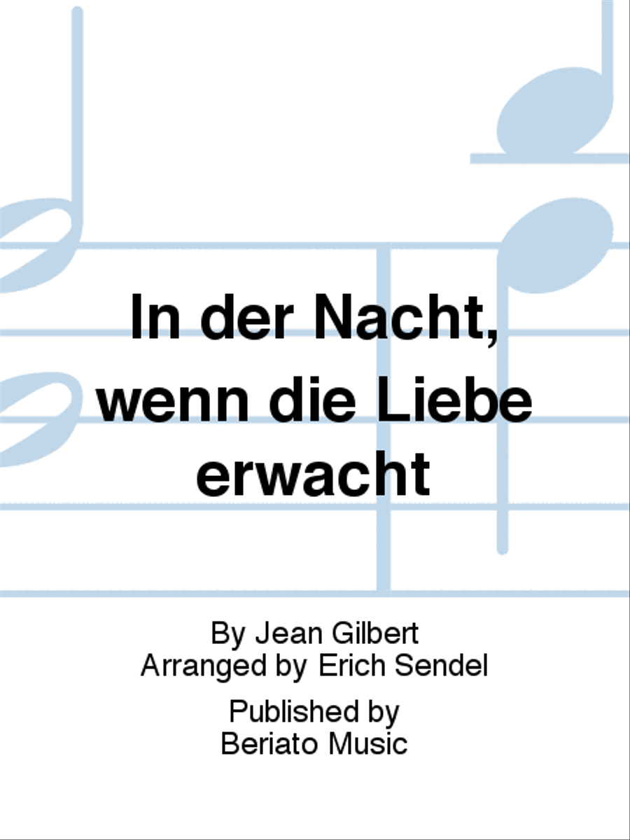 In der Nacht, wenn die Liebe erwacht Voice Solo scores gallery preview page 1