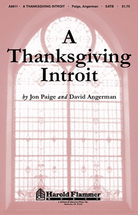 Book cover for A Thanksgiving Introit