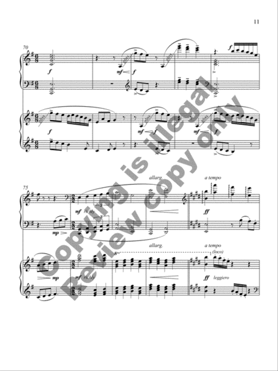 A Christmas Rhapsody A Christmas Rhapsody Harp scores gallery preview page 8