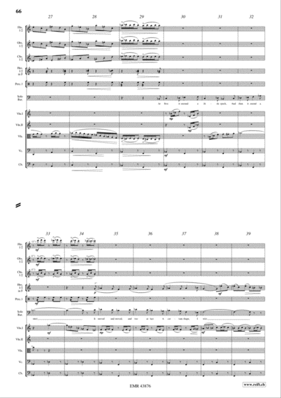 The Rime Of The Ancient Mariner Orchestra scores gallery preview page 20