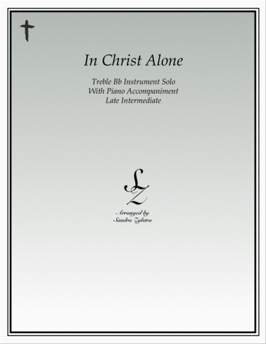 In Christ Alone Piano scores gallery preview page 1