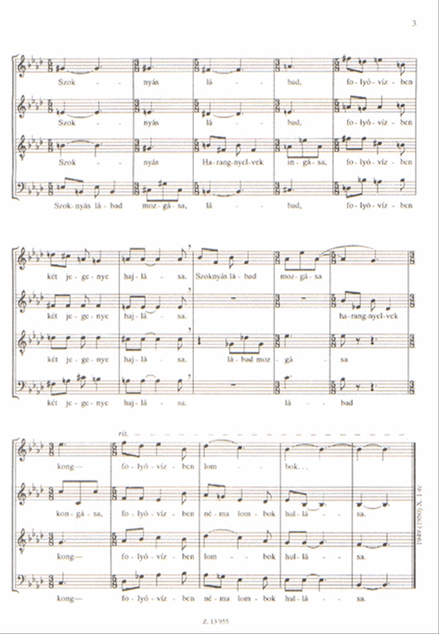 Klarisok - Beads 4-Part scores gallery preview page 2