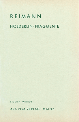 Book cover for Holderlin-Fragmente