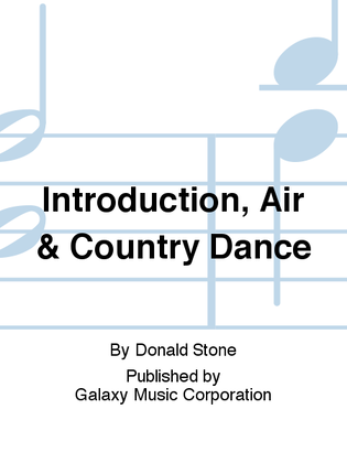 Introduction, Air & Country Dance