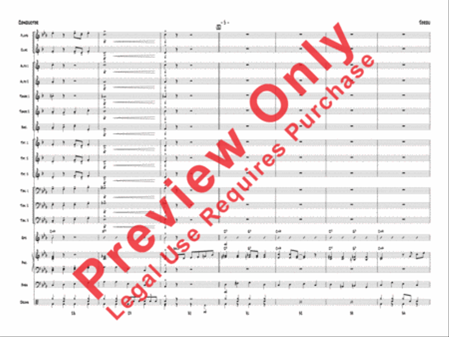 Jordu Jazz Ensemble scores gallery preview page 8