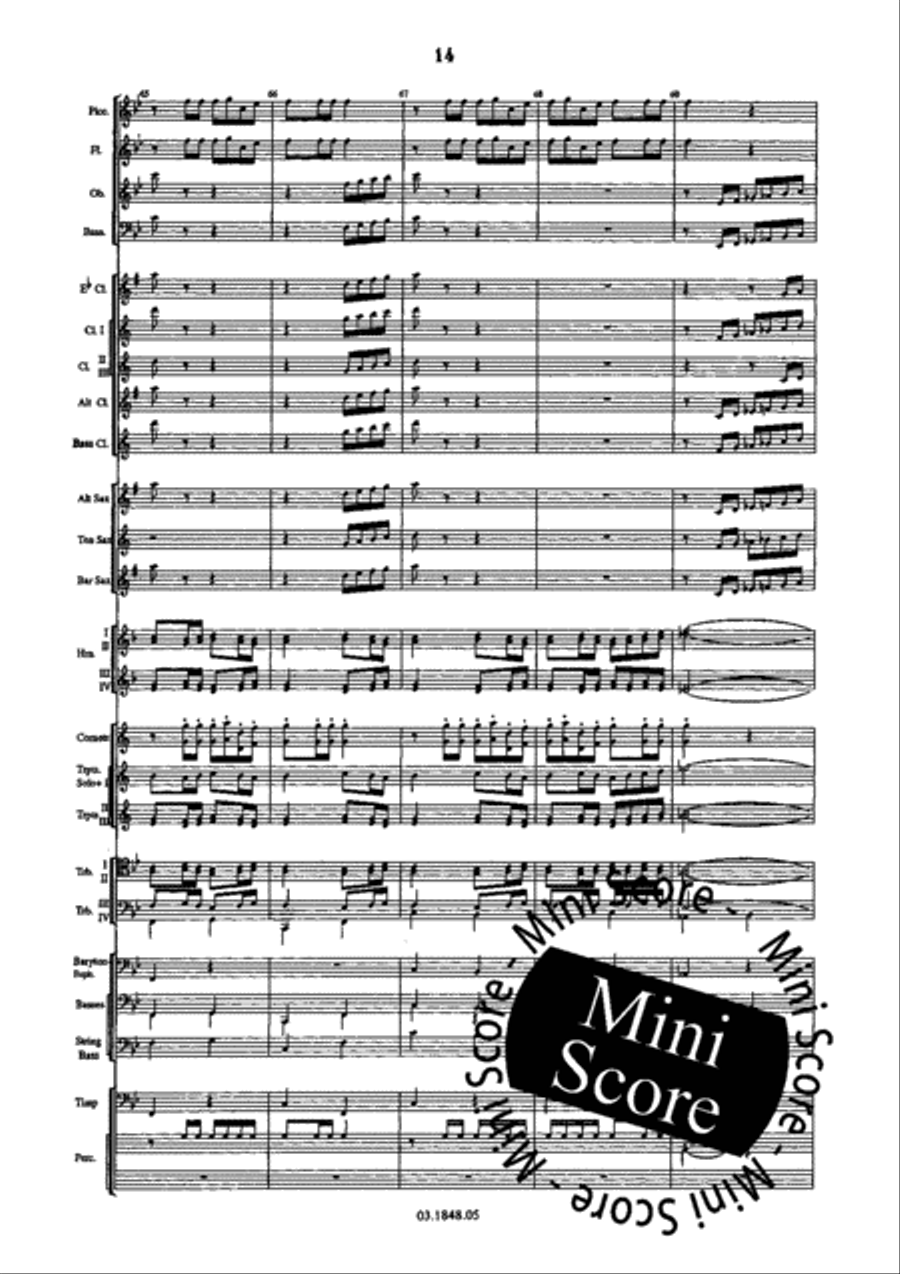 Summa Cum Laude Concert Band scores gallery preview page 20