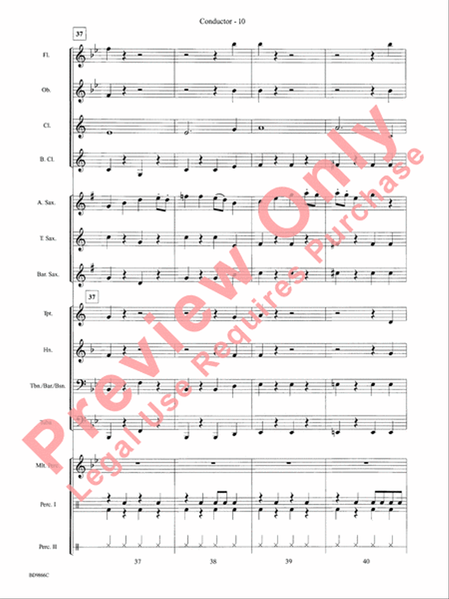 Sax to the Max Concert Band scores gallery preview page 13