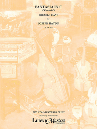 Book cover for Fantasia in C Major, H.XVII:4 (Capriccio)