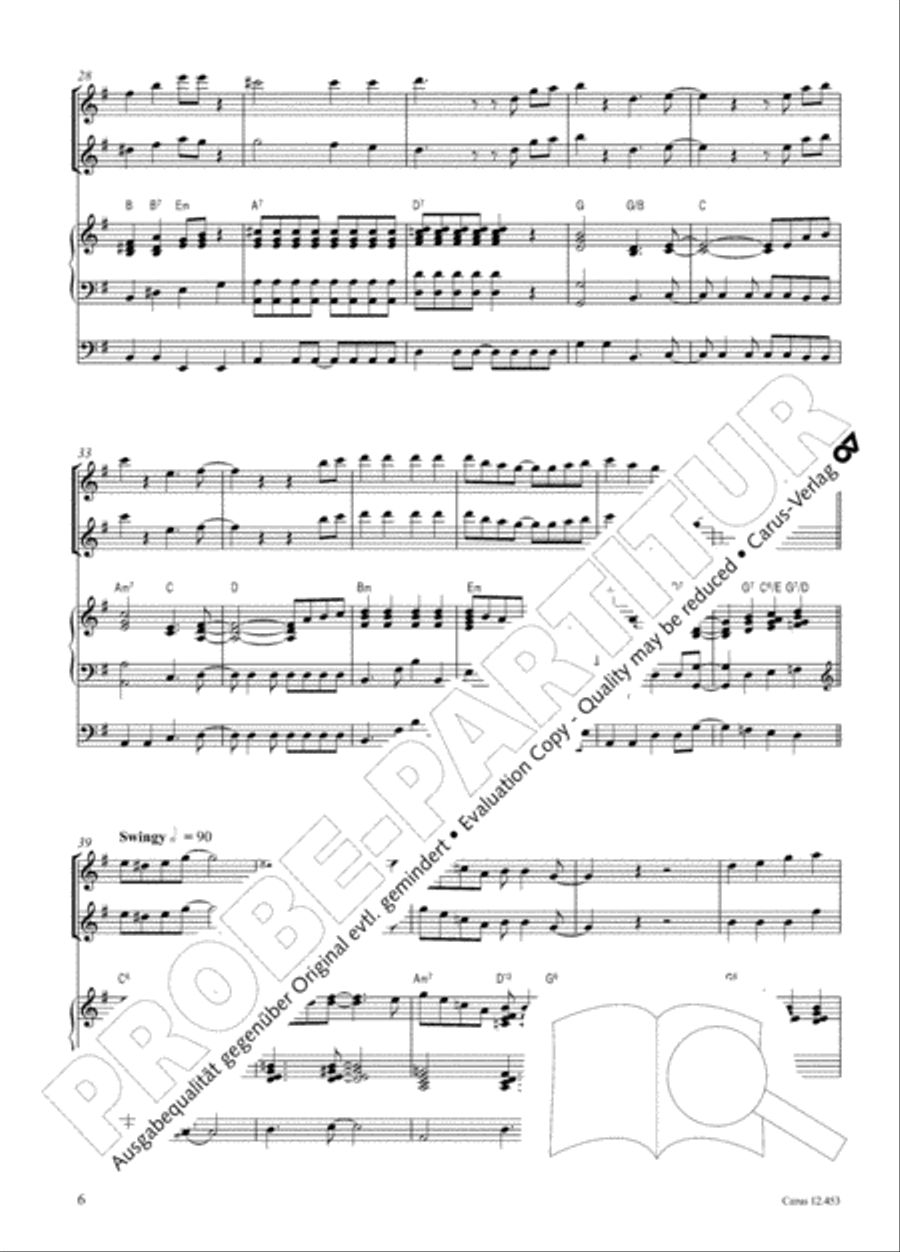 Die Weihnachtskiste. Ein Musical zur Weihnachtszeit Children's Choir scores gallery preview page 7