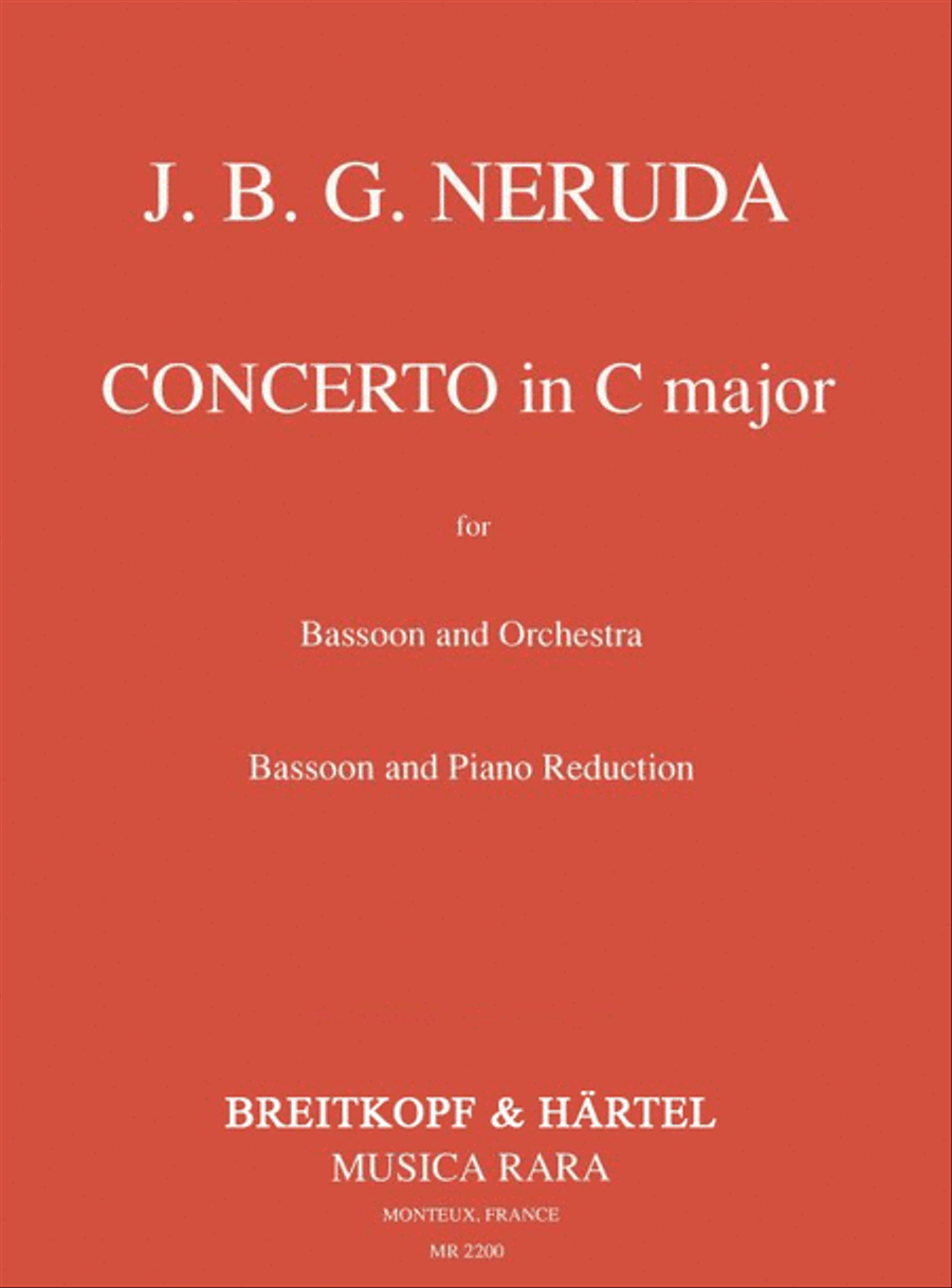 Concerto in C major Bassoon Solo scores gallery preview page 1