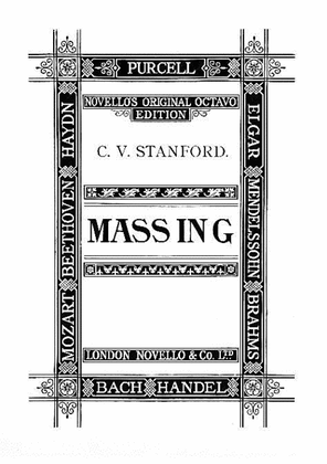 Book cover for Mass in G