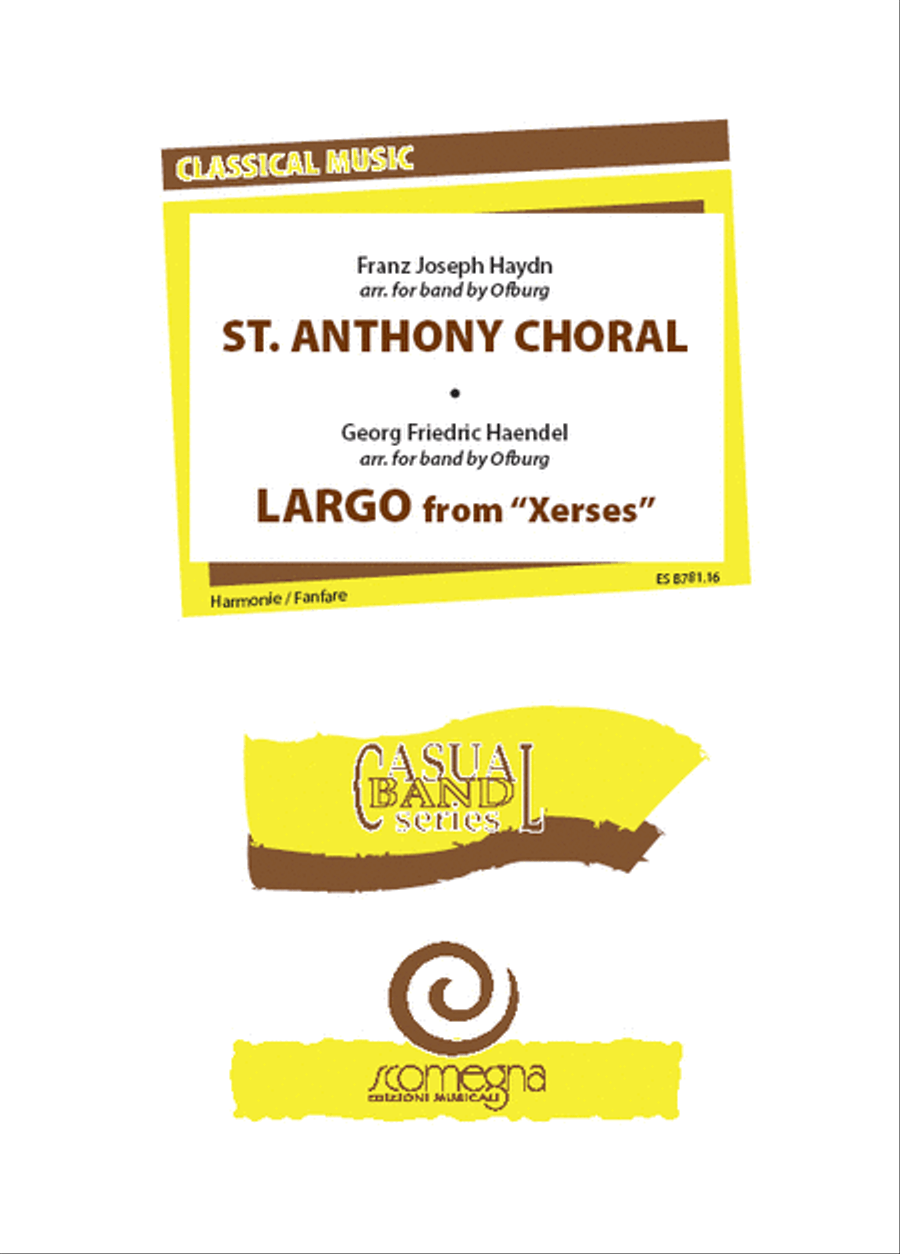 Largo From Xerxes Largo From Xerxes Concert Band scores gallery preview page 1