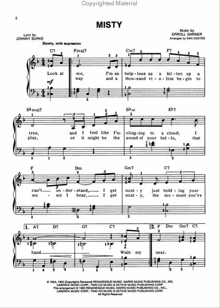 Misty Small Ensemble scores gallery preview page 2