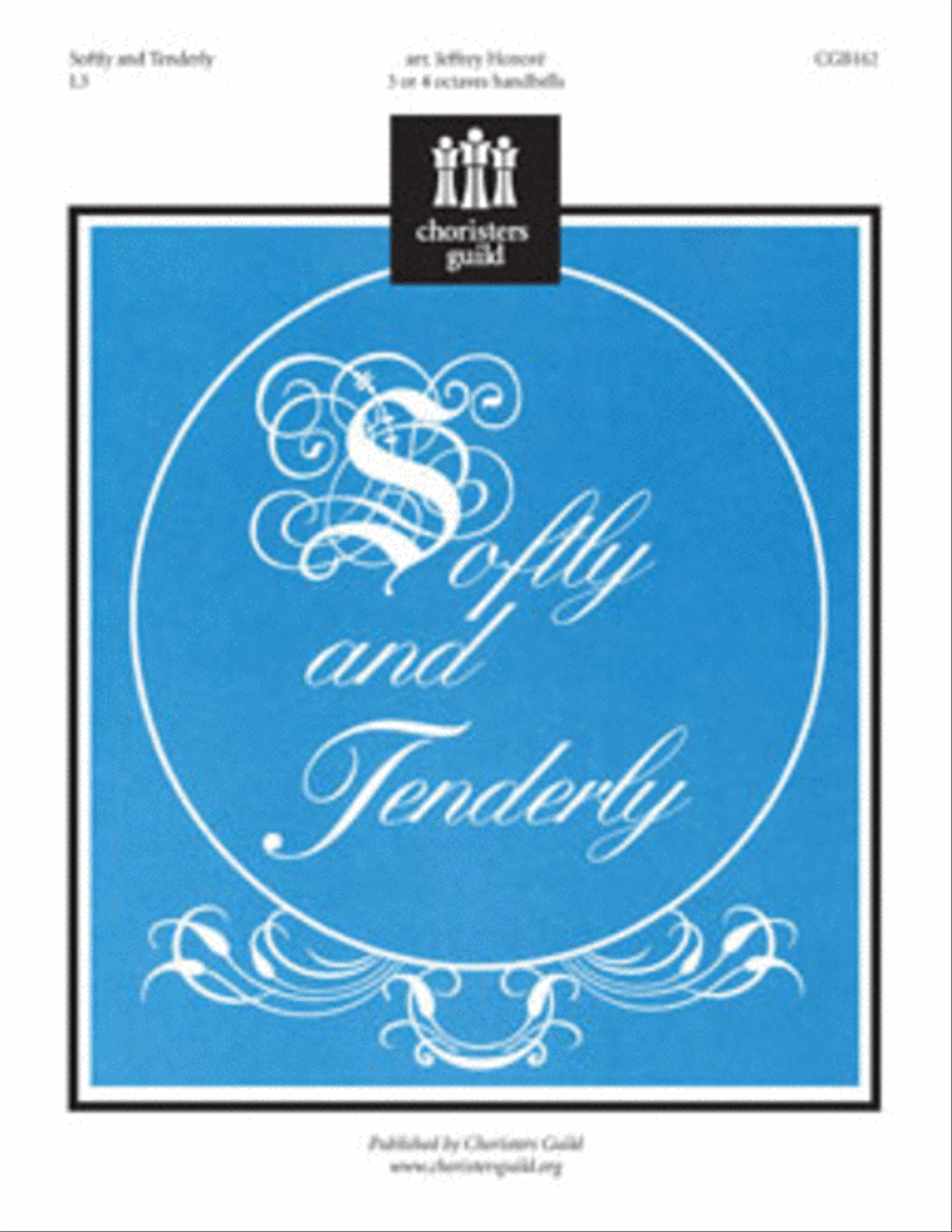 Softly and Tenderly Handbell Choir scores gallery preview page 1