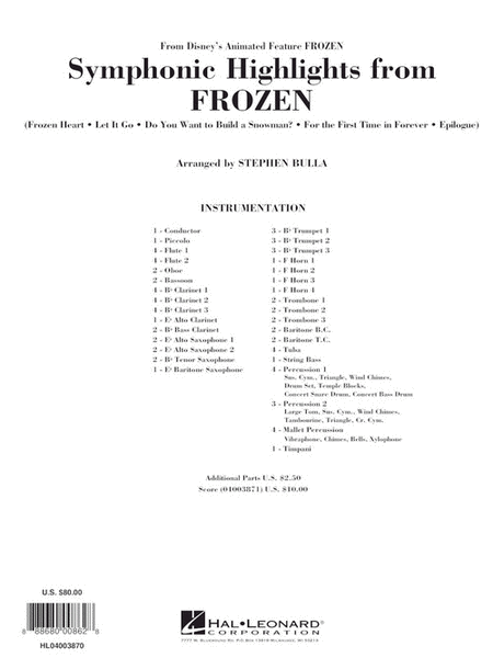 Symphonic Highlights from “Frozen” image number null