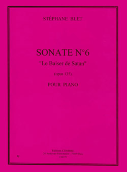 Sonate No. 6 Op. 135 Baiser de Satan