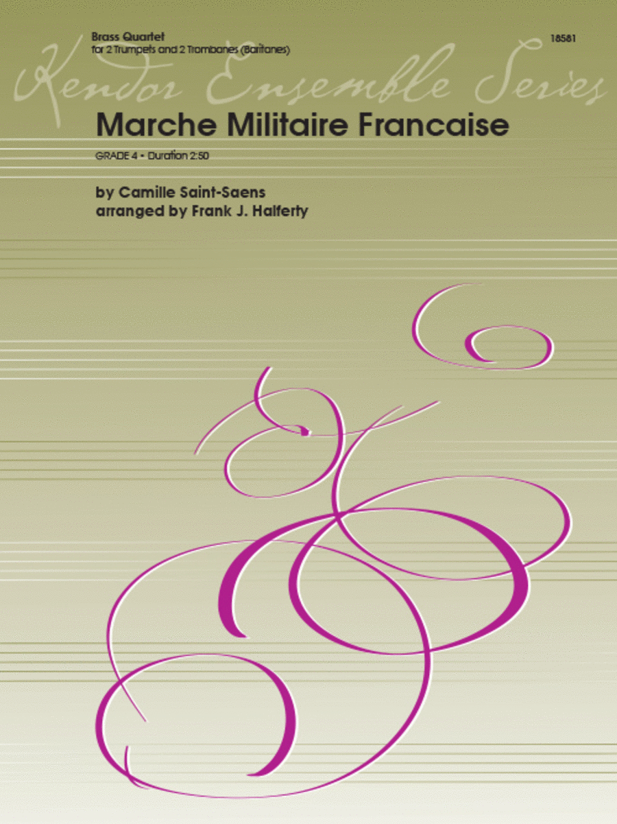 Marche Militaire Francaise Baritone Horn scores gallery preview page 1