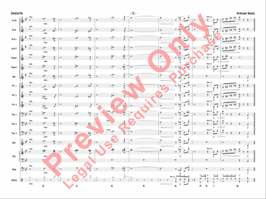 Midnight Snack Jazz Ensemble scores gallery preview page 15