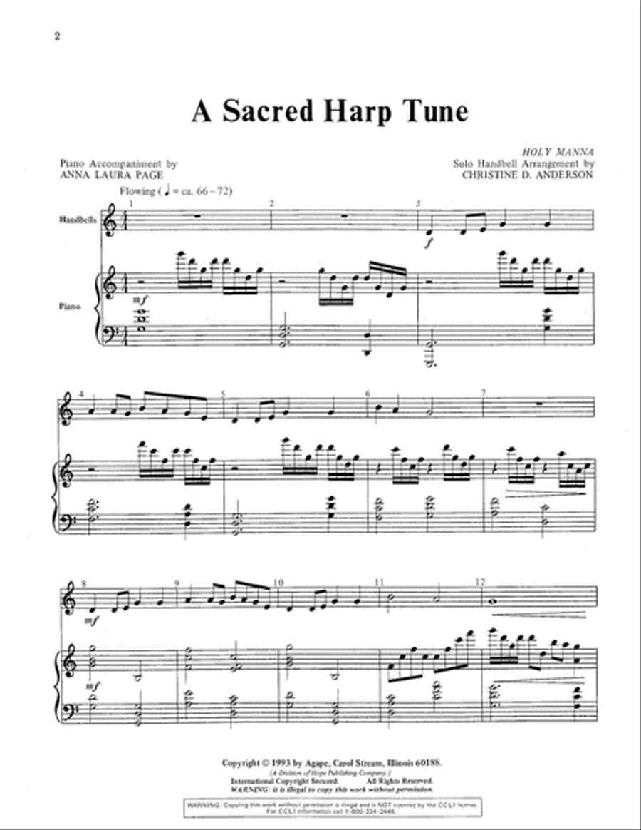 A Sacred Harp Tune A Sacred Harp Tune Harp scores gallery preview page 2