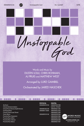 Book cover for Unstoppable God - Anthem