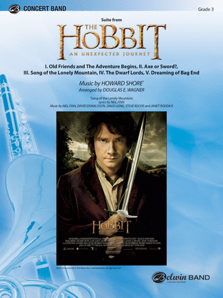 Book cover for The Hobbit: An Unexpected Journey, Suite from