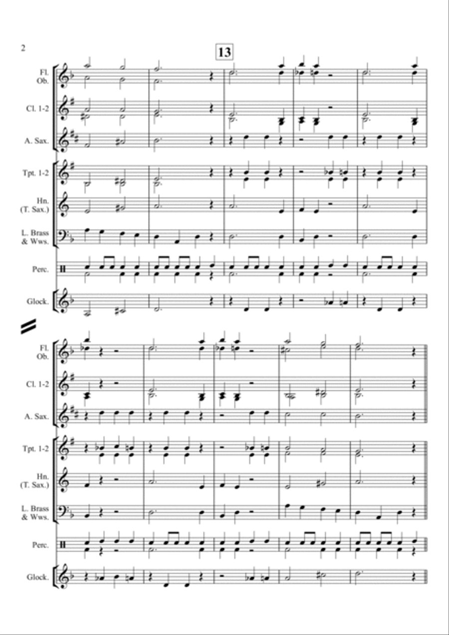 Haunted House Large Ensemble scores gallery preview page 2