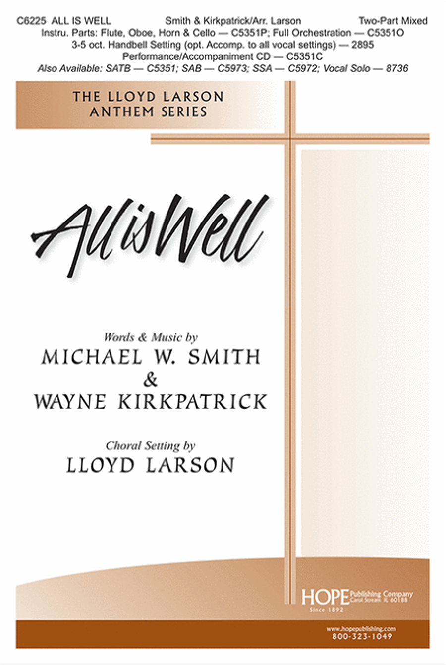 All Is Well 2-Part scores gallery preview page 1