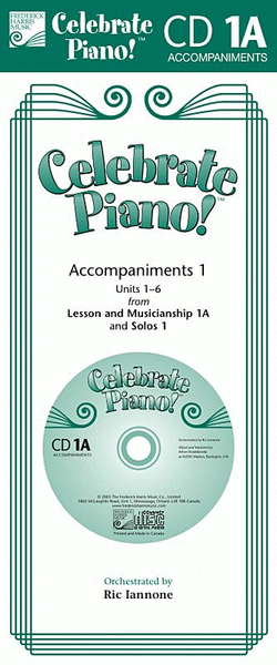 Celebrate Piano! CD Accompaniments 1A
