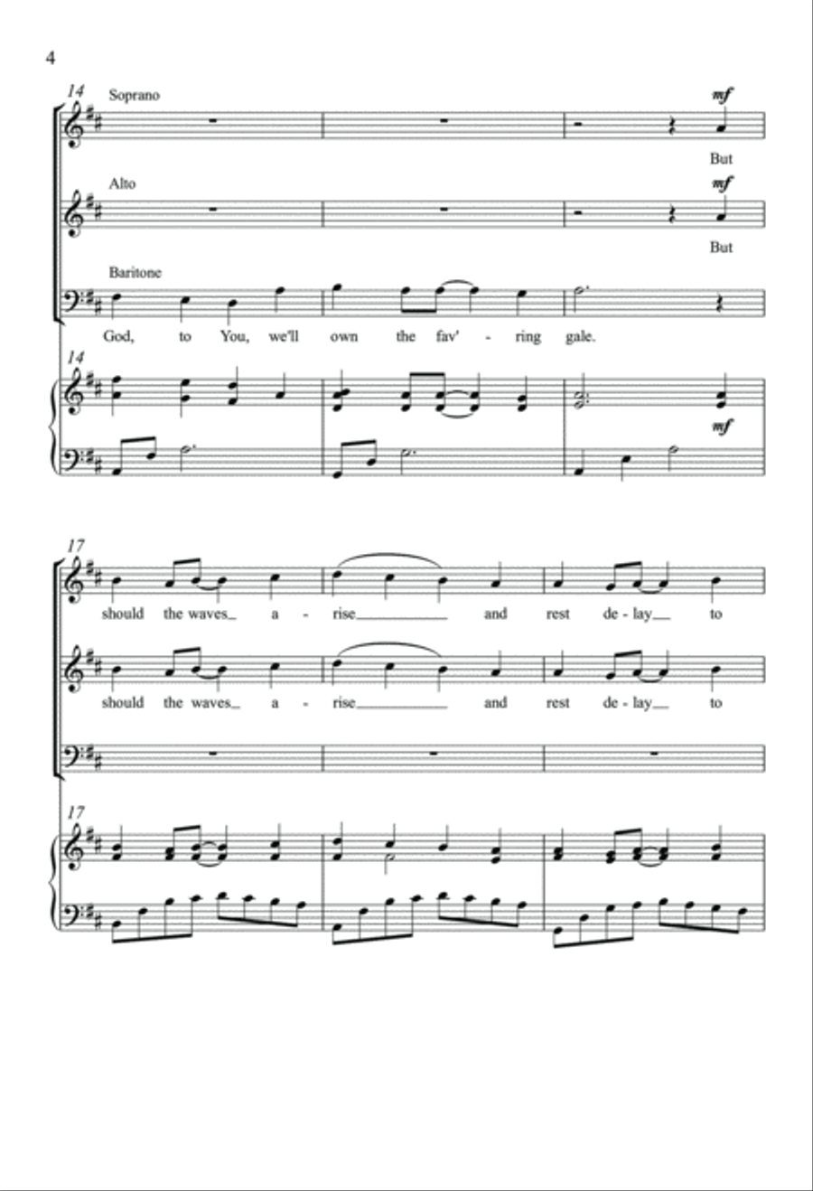 Quiet Sea 3-Part scores gallery preview page 3