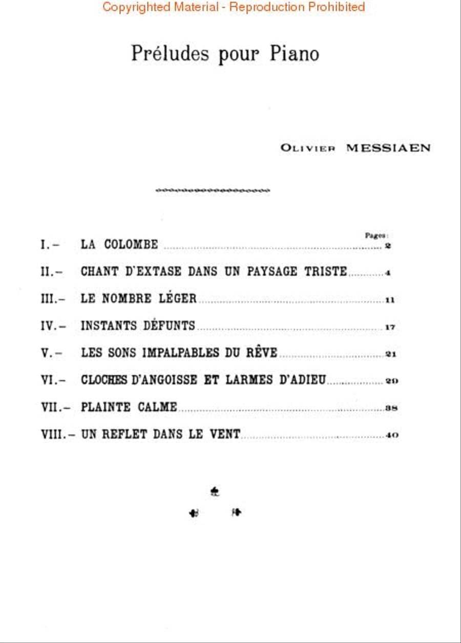 Preludes Preludes Piano Solo scores gallery preview page 2