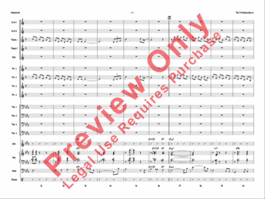 The Jitterbug Waltz Jazz Ensemble scores gallery preview page 7