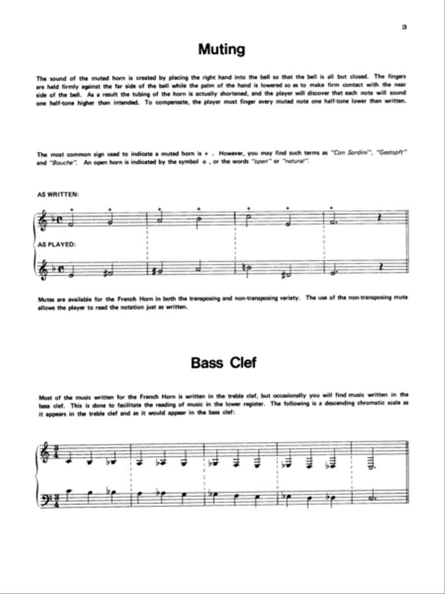 Student Instrumental Course French Horn Student Horn scores gallery preview page 4