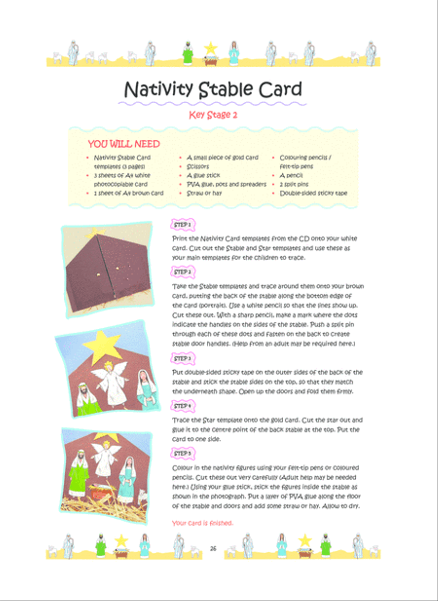 Colour, Make & Doodle - Bible Bookmarks + Cards Collection / Songbook scores gallery preview page 12