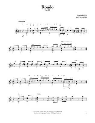 Rondo, Op. 22