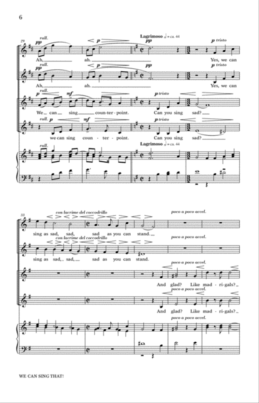We Can Sing That We Can Sing That SSA scores gallery preview page 4