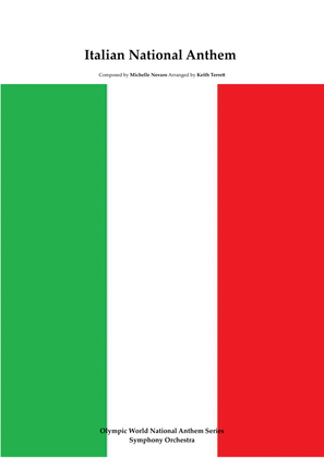 Book cover for Italian National Anthem for Symphony Orchestra (KT Olympic Anthem Series)