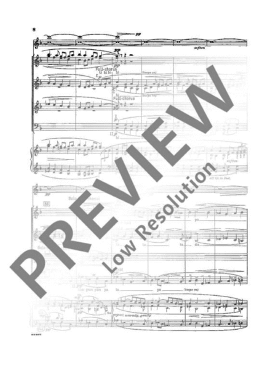 The Immovable Do A Cappella scores gallery preview page 9