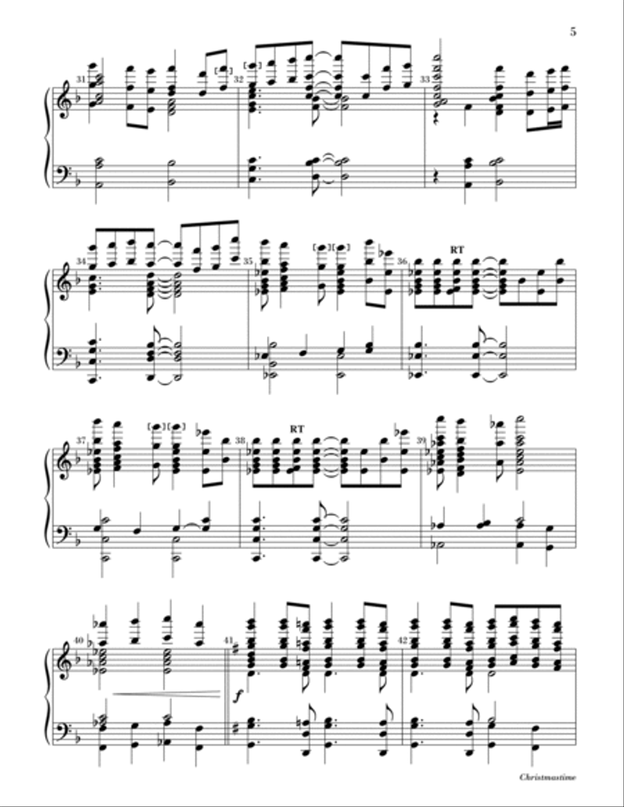 Christmastime Children's Choir scores gallery preview page 5