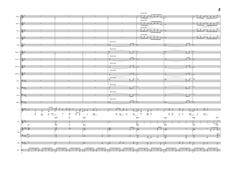 Defying Gravity Jazz Ensemble scores gallery preview page 5