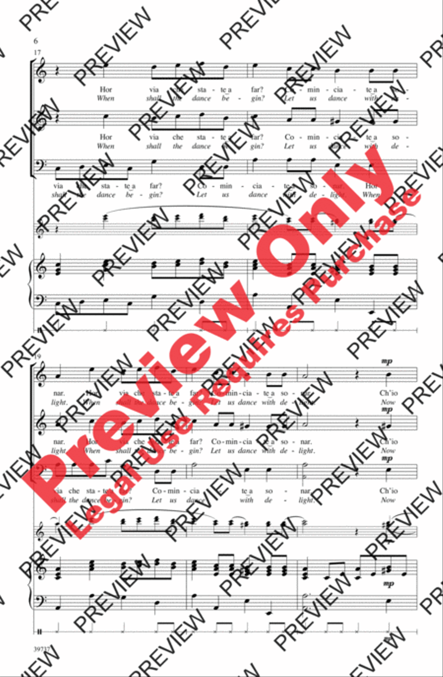 Sonatemi un Balletto Sonatemi un Balletto 3-Part scores gallery preview page 6