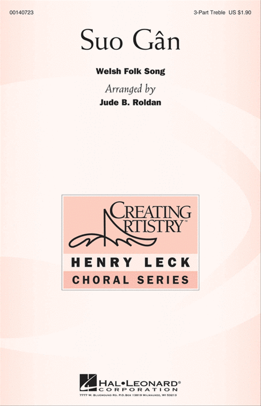 Suo Gân 3-Part scores gallery preview page 1